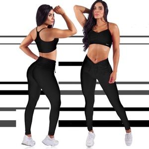 Norvifit Front Scrunch Leggings Set